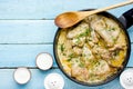 Gedlibzhe Ã¢â¬â kabardian chicken in sour cream sauce